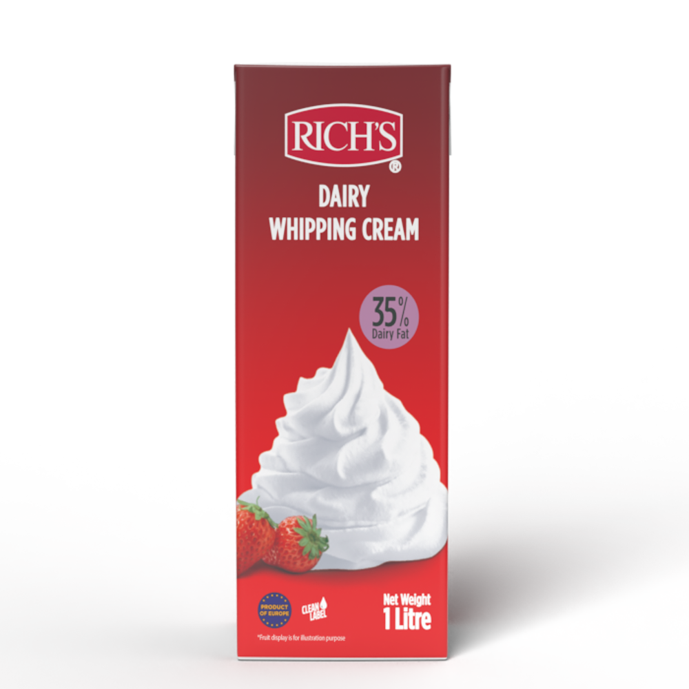 Rich’s Dairy Whipping Cream 35% Dairy Fat 